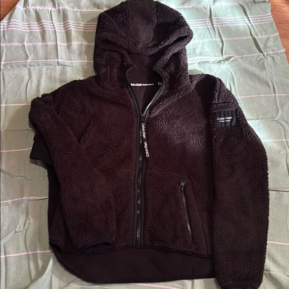 Calvin Klein Performance Zip Up Jacket - Picture 2 of 3
